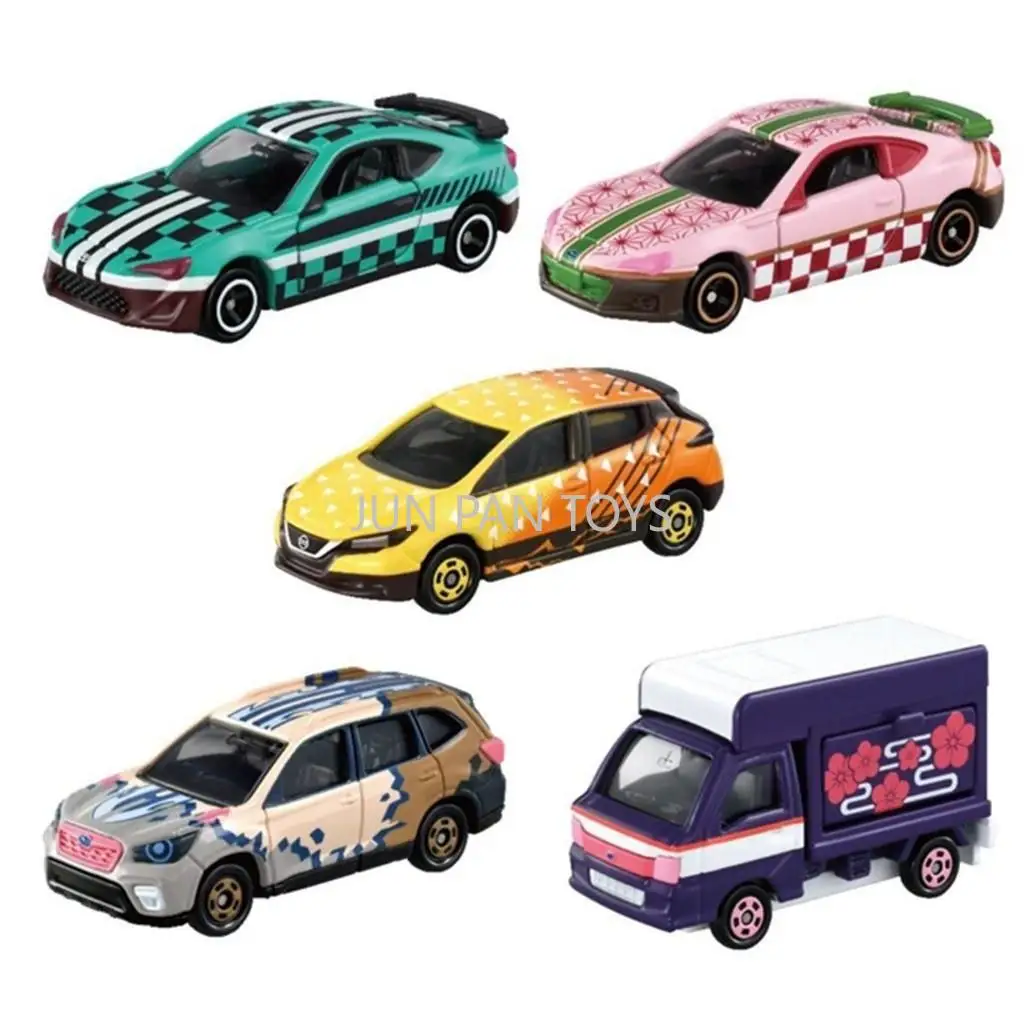 Demon Slayer Disney Motors Personaggi dei cartoni animati classici Anime Merch Kamado Tanjirou Auto Ragazzi e ragazze Giocattolo per bambini Modello da collezione