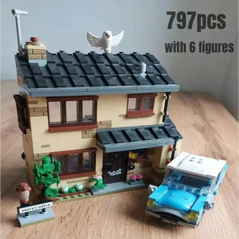 797pcs Privet Drive Building Blocks Model Fit 75968 Toys for Children Christmas Gift