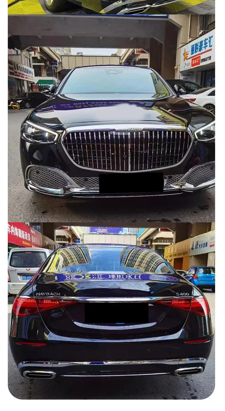 

Suitable For Mercedes-Benz S-Class To Maybach Front Bar W223 To S680 Maybach Front Bar Rear Bar Large Surround Kit