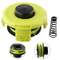 Trimmer Spool Line & Cover Spring Set For-Ryobi RAC118 1.2mm Spool RLT3525S Trimmer Lawn Mower Replacement Accessories