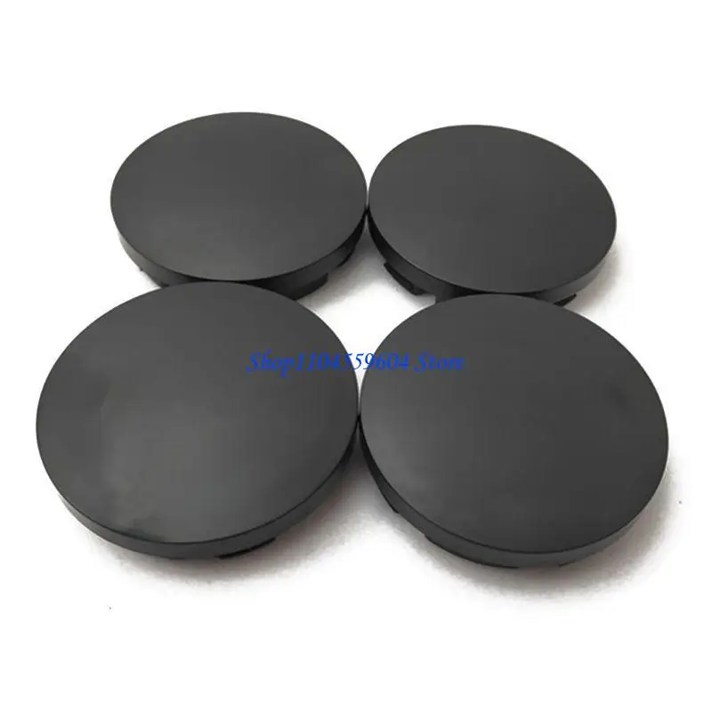 

12QM 4 ПК/Set Black/Silver 56 -мм декор автомобиля ABS Caps Универсальное автомобильное колесо для обода центра центрального