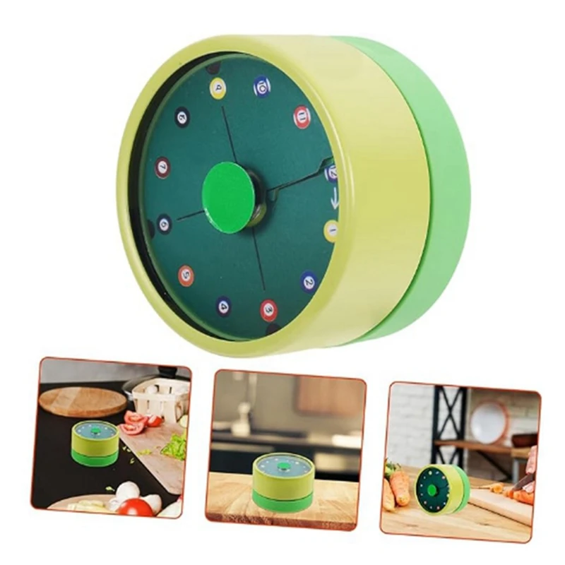 מטבח שעה עבודה מכנית שעון מד זמן נייד תזכורת שעה ניידת עבור כלי האפייה במטבח