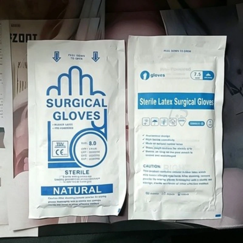 

Одноразовые латексные перчатки, размер 7.5/8, высокоэластичные многофункциональные защитные перчатки, упаковка 10 пар