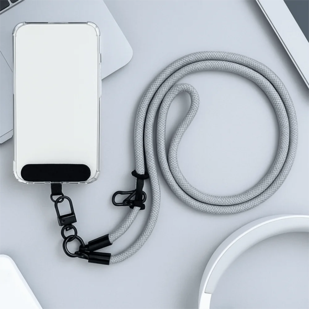 

Подвесной ремешок для мобильного телефона с веревкой, анти-потерянный съемный ремешок для телефона через плечо, длинный универсальный шейный ремешок для телефона, подвесной чехол для телефона