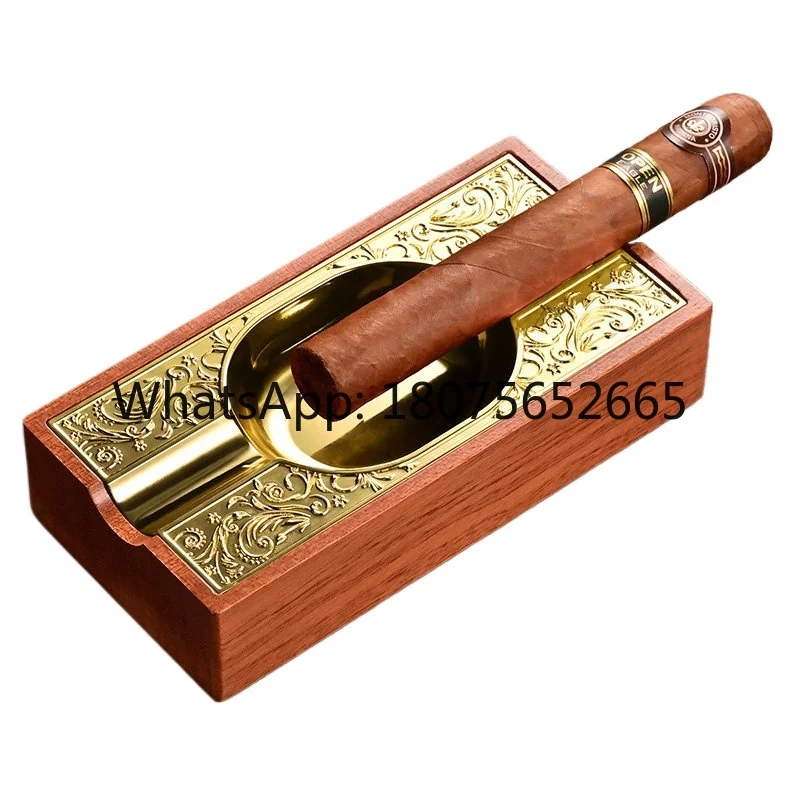 Cigar ashtray for homecreative smoke dish bronze smoke extinguisher ornaments