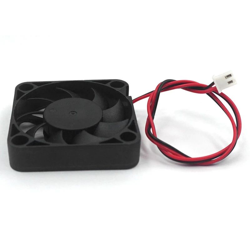 A37T-Cooling Fan 50X50x10mm 5010 DC 2Pin Brushless Cooling Fan Is Suitable For CPU/Electronic Equipment Cooling