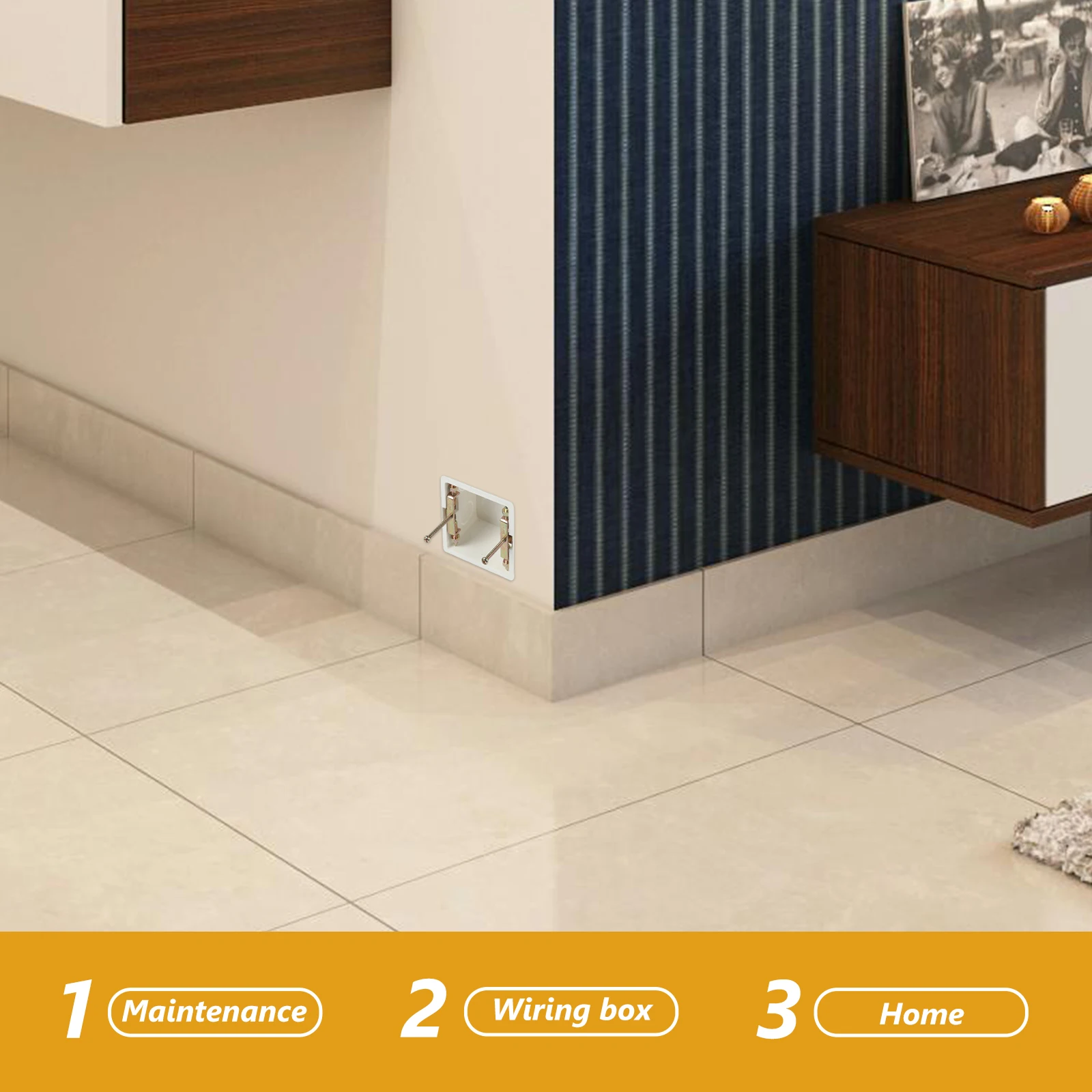 Wire Box Patcher 86 Type Switch Repair Kit Support Rod for Cassette Insulation Device Socket Tool Maintenance