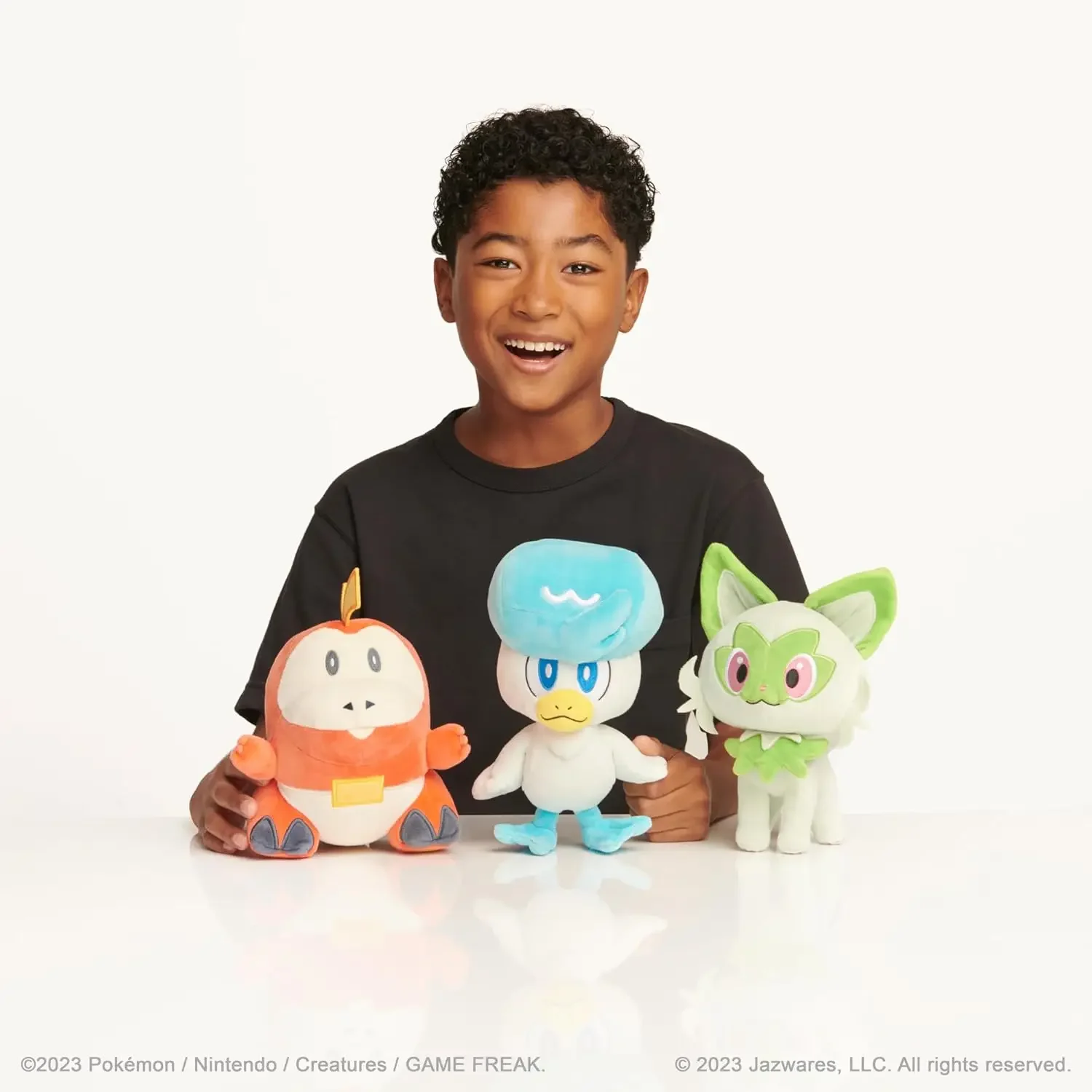 Pokemon Peluches Sprigatito Anime Kuscheltiere Filmspiele Fnaf Stofftiere & Hobbys Plüschkatze für Kinder Geburtstagsgeschenk – Detail 4