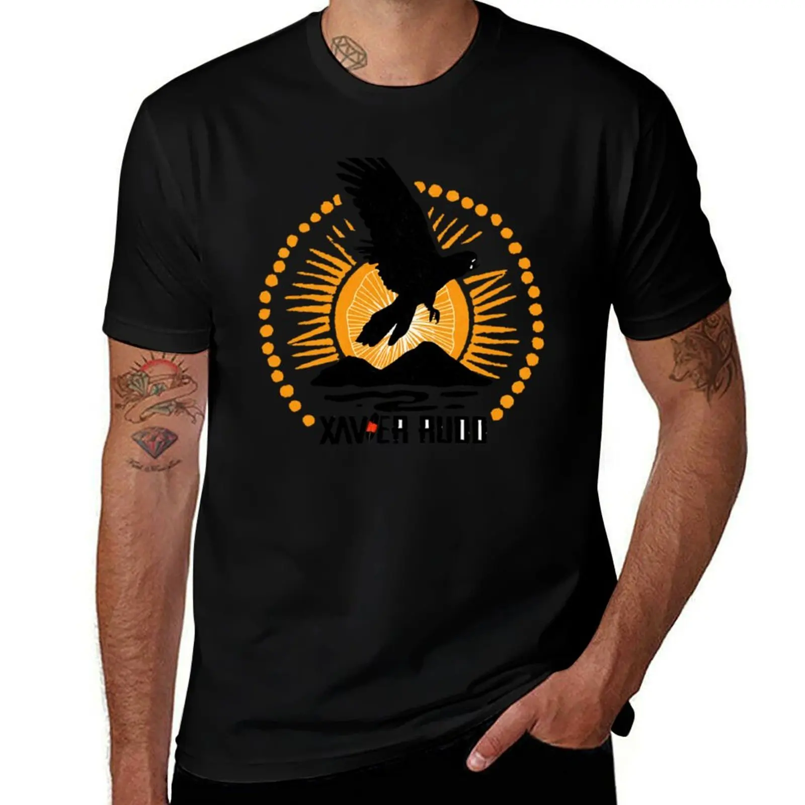 

Xavier Rudd Spirit Bird Natural Organic Music T-Shirt t shirts for man graphic tees cotton t shirts man 100% T-Shirt