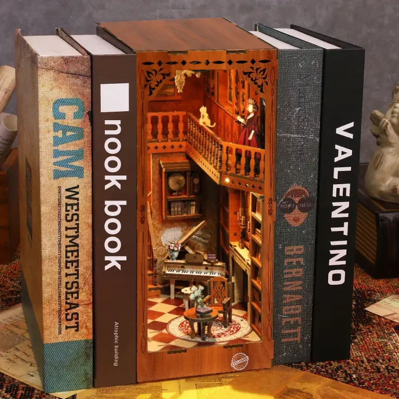 support-de-livre-en-bois-creatif-a-faire-soi-meme-3d-stereoscopique-assemble-a-la-main-decoration-de-la-maison-organisateur-d'etageres-a-livres