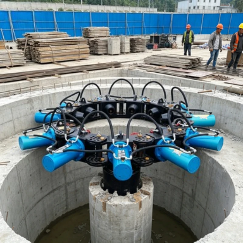 Concrete Pile Breaker 22KW Precast Pile Low Noise Marine Wharf