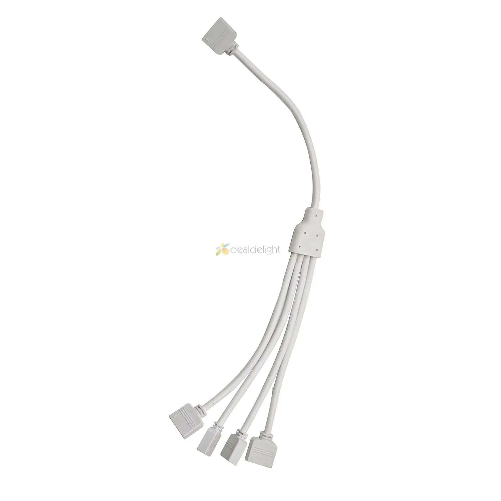 6 Pin 2.0mm RGBCCT Splitter Connector 1 to 2 1 to 3 1 to 4 Female to Female Connector Cable for RGB+CCT LED Strip Light