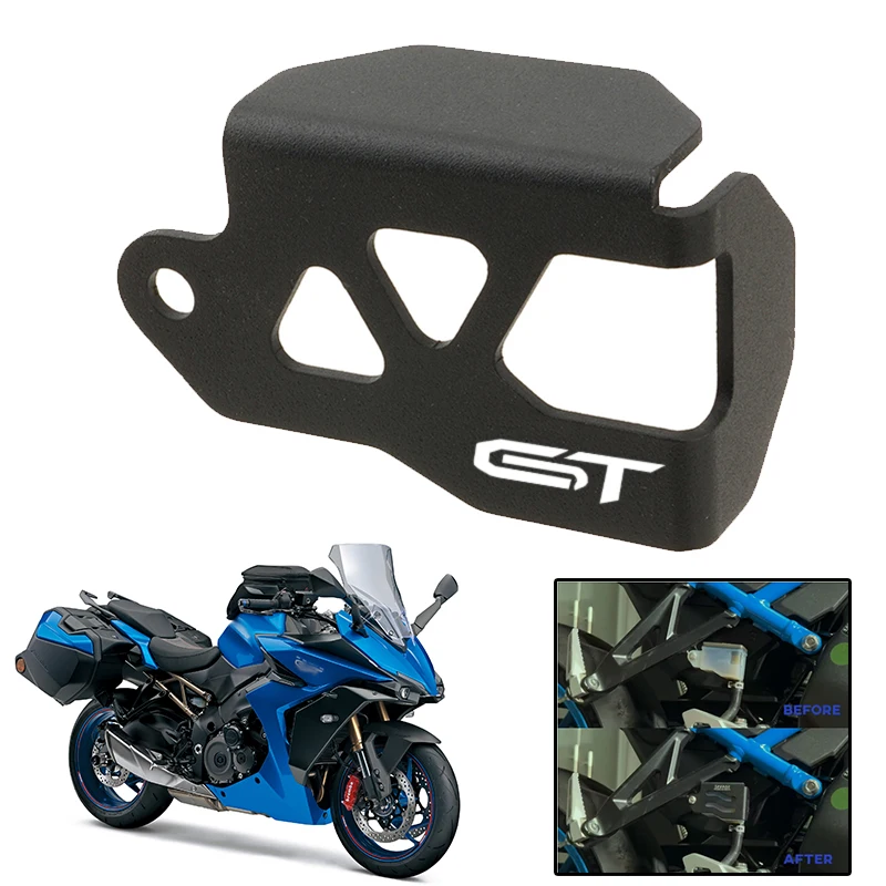 For SUZUKI GSXS-1000GT GSXSGT GSX-SGT GT GSX-S GT Motorcycle Accessories Rear brake fluid storage tank cover protection cover