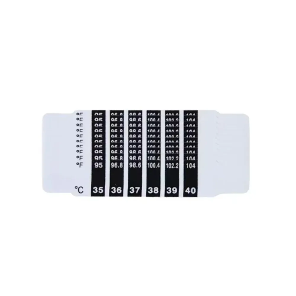 Reusable Forehead Temperature Patch Non-Disposable Lightweight Design Fever Test Sticker Quick Reading Easy Application