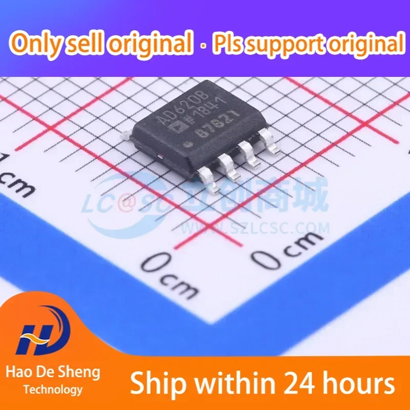 

10PCS/LOT AD620BRZ-R7 AD620BRZ SOIC-8 New original in stock