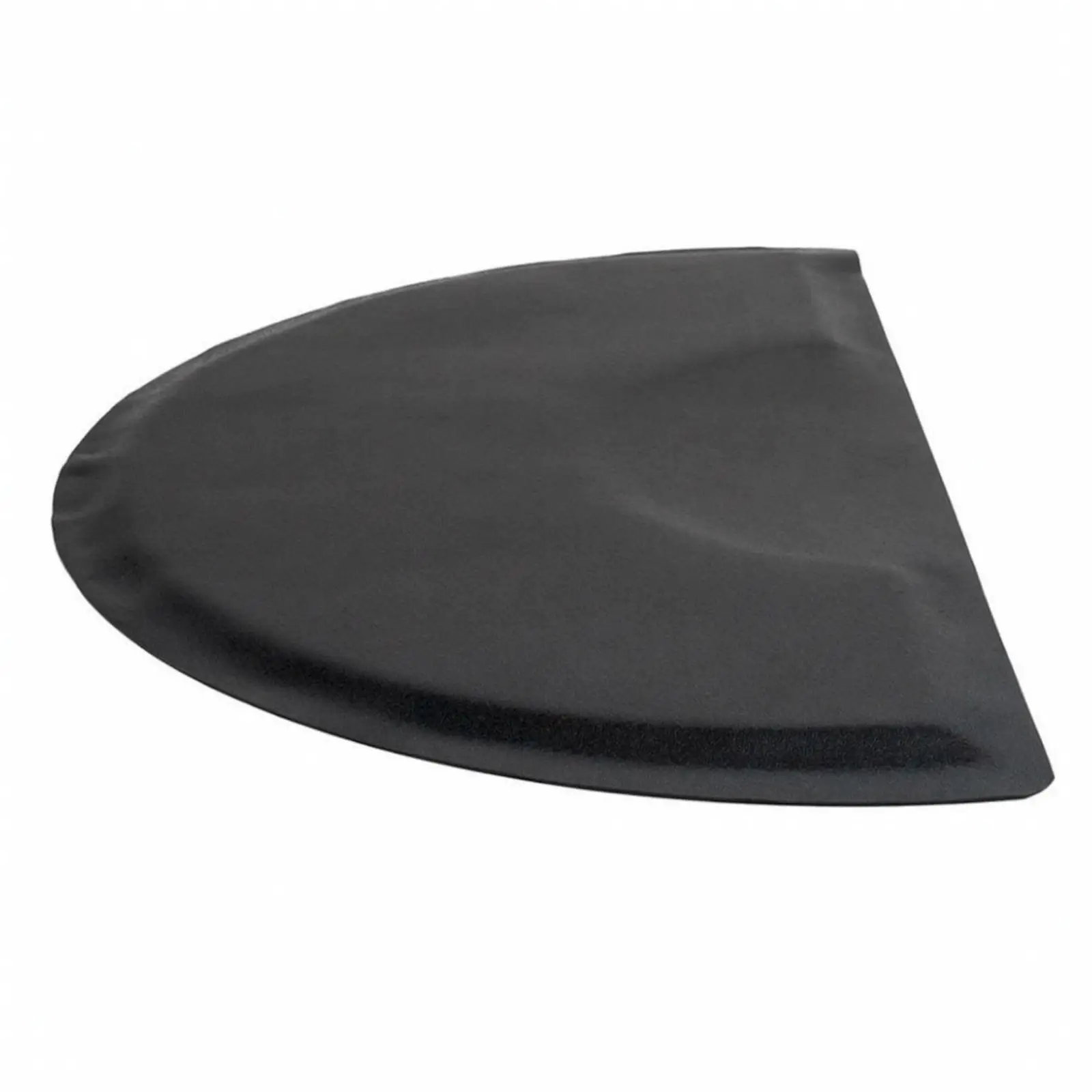 Semicircular Salon Floor Mat Cushioned Barber Chair Mat for Hairstylists, Hair Salons, Barbershops - view 2