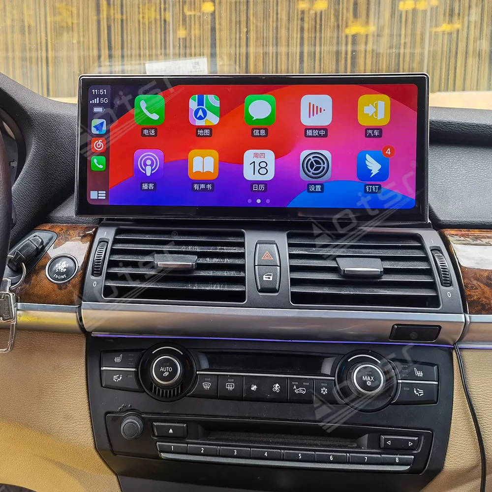 

12.3" Android 13 Auto Car radio For BMW X5 X6 E70 E71 2007-2010 CCC 5G Carplay Multimedia Player 2din GPS Stereo Screen
