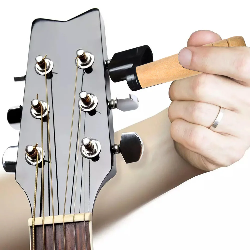 1 Pc Guitar String Wooden Winder Guitar String Winder Electric Bass Acoustic Peg Tuner Tool Crank Pin Puller Accessories