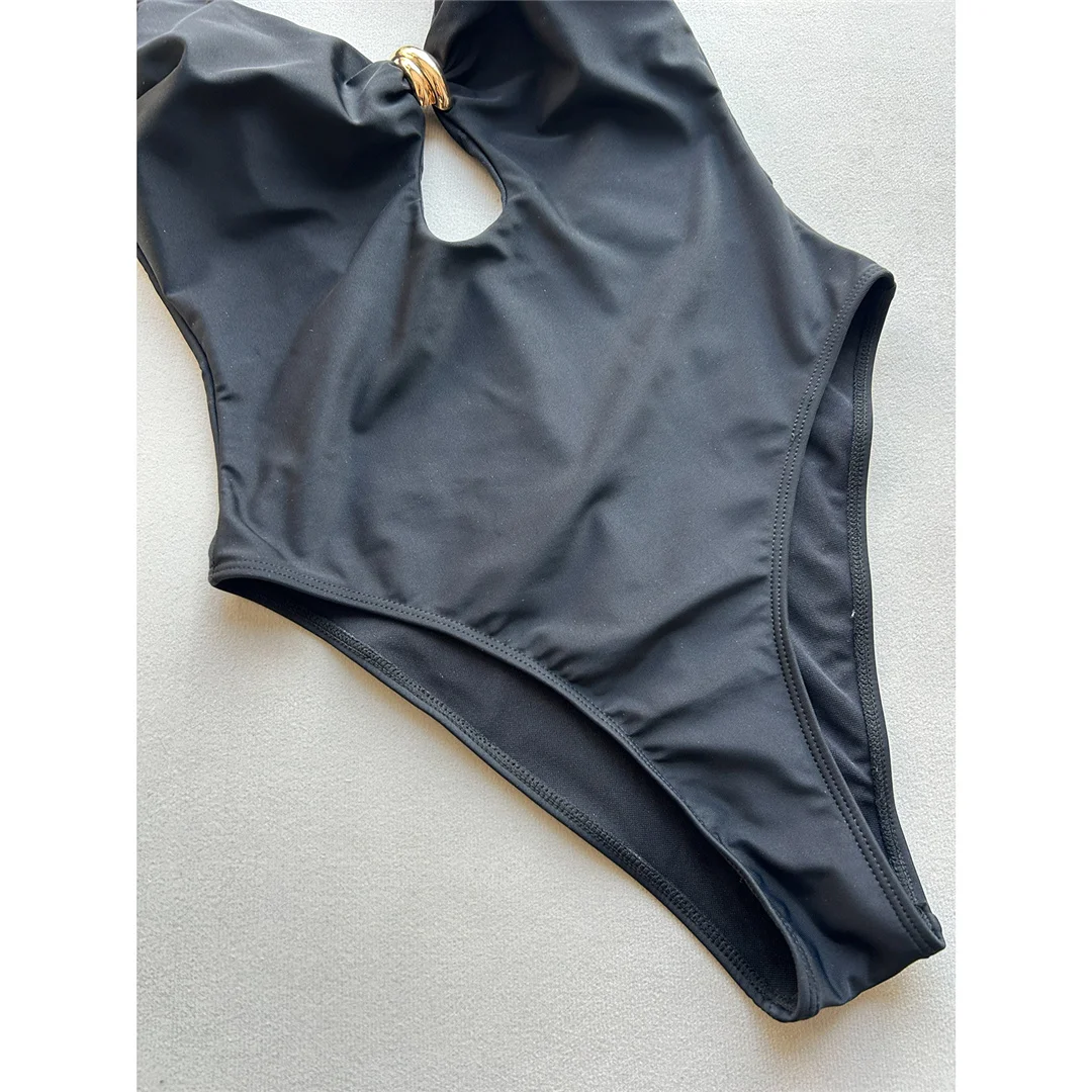 2026 Sexy Cut-Out Rückenfreier Damen-Badeanzug Einteiliger Badeanzug für Frauen mit hohem Beinausschnitt Monokini Gepolsterter Badeanzug Badebekleidung V7932 – Detail 9