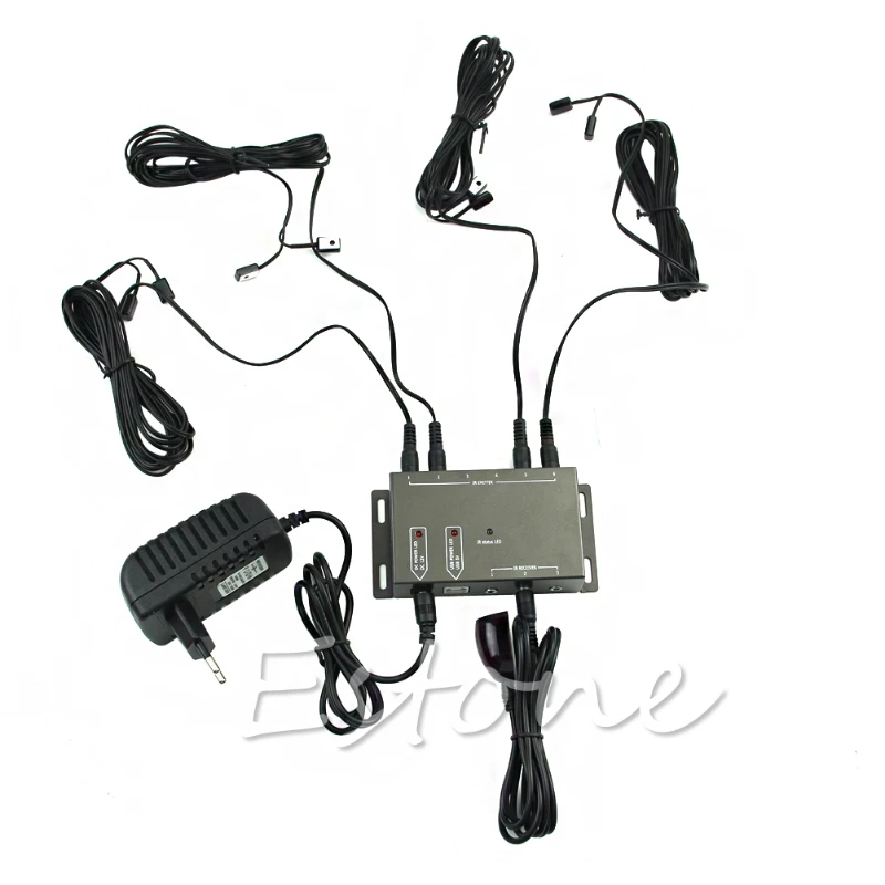 Remote Control Receiver Extension 8 Emitter 1 Receiver for IR Receiv 