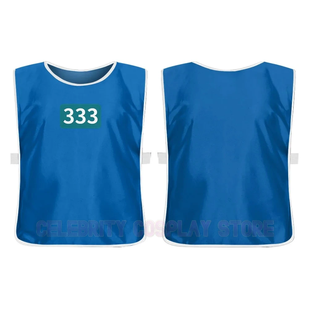 Korea TV Games Costume Disguise Seong Gi-Hun Cosplay Costume Tracksuit Halloween Party Clothes for Men Set Women New