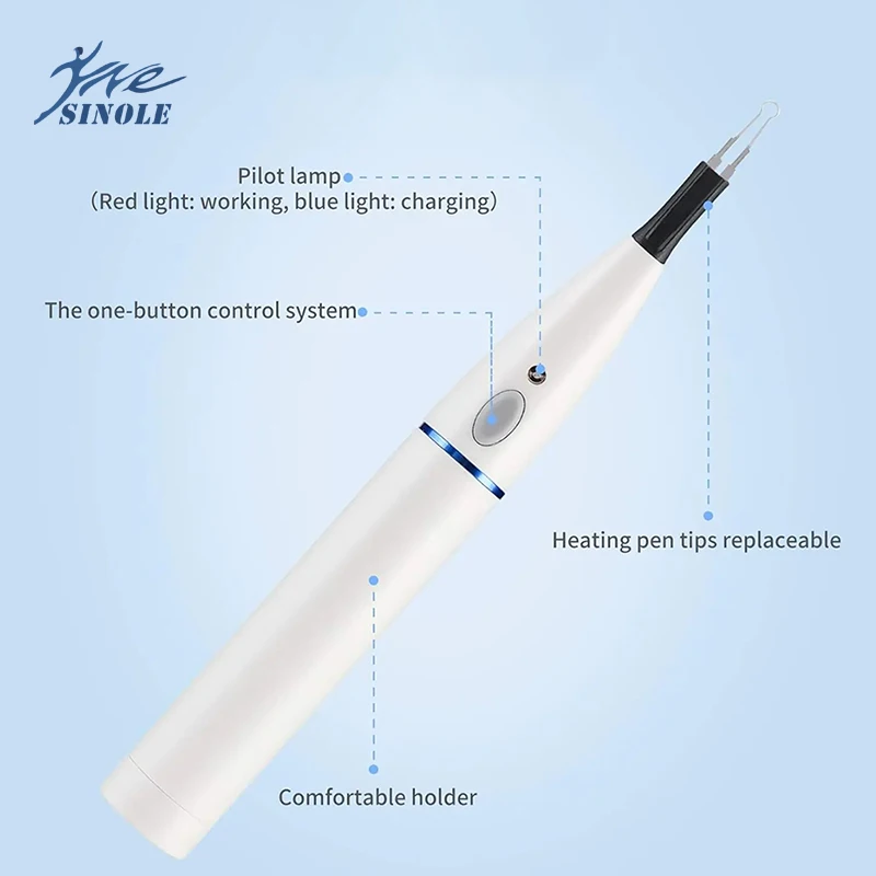 Dental Wireless Gutta Percha Tooth Gum Cutter Endo Obturation System Dental Dissolved Breaker Gutta Percha Cutter With 4 Tips - Image 4