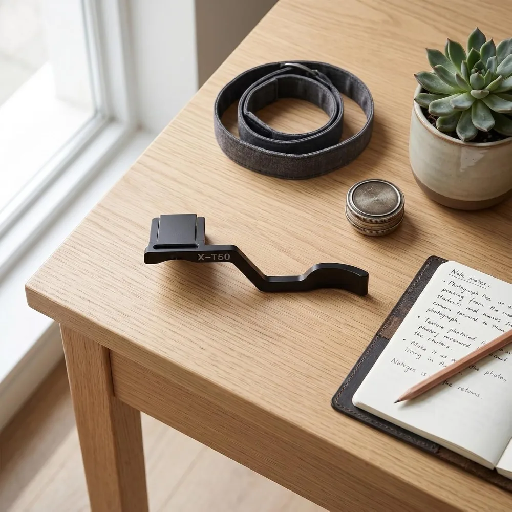 Durable Metal Construction Thumb Grip Hot Shoe Mount Hand Grip Design Hot Shoe Thumb Rest Portable Practical Thumb Rest
