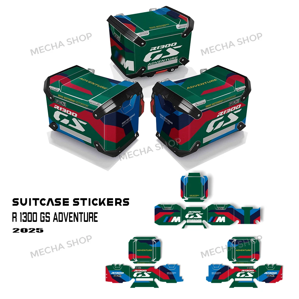 

r1300gsa Suitcase Protection Kit Motorcycle Accessories For GS1300 Adventure 2025- Aluminium Panniers Luggage Protective Decals