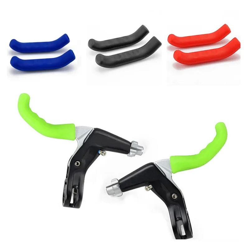 Bicycle Brake Handle Gloves Mountain Road Folding Bike Brake Protect Cover Silicone Cover