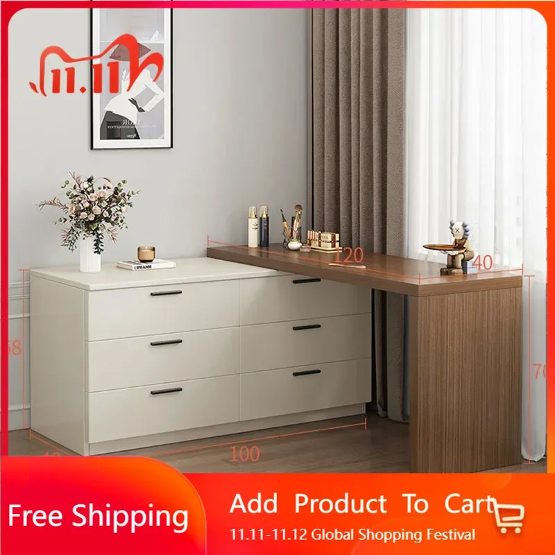 

Reception Girls Dressing Table Storage Charm Luxury Dressing Table Bedroom Multifunctional Nordic Schminktisch Patio Furniture