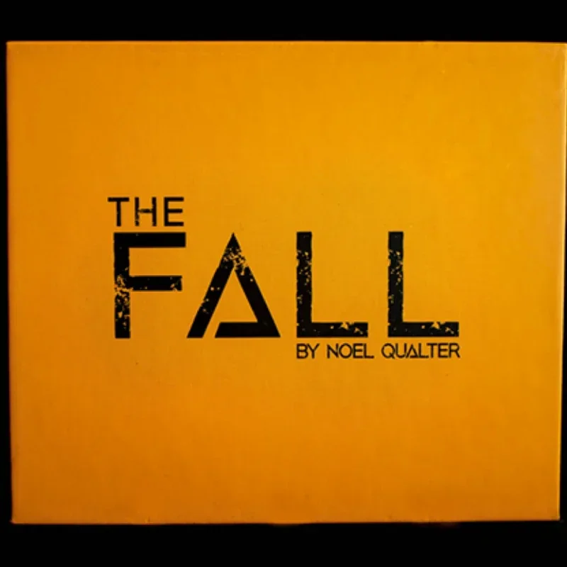 The Fall Gimmicks By Noel Qualter Close Up Magic Tricks Illusions Card Magic Card-Thru-Window Amazingly Visual Penetration Props