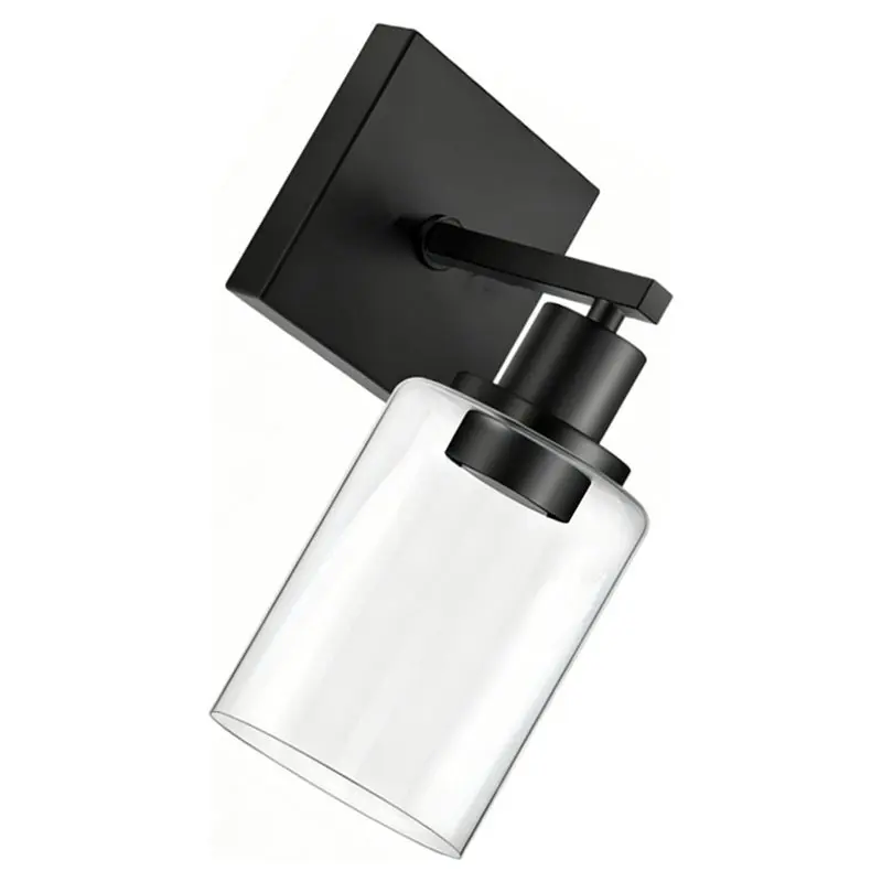 ABMH-Modern Minimalist Retro Wall Sconce-An Indoor Glass Light Fixture (Bulb Not Included) Suitable For Decorating Bedroom