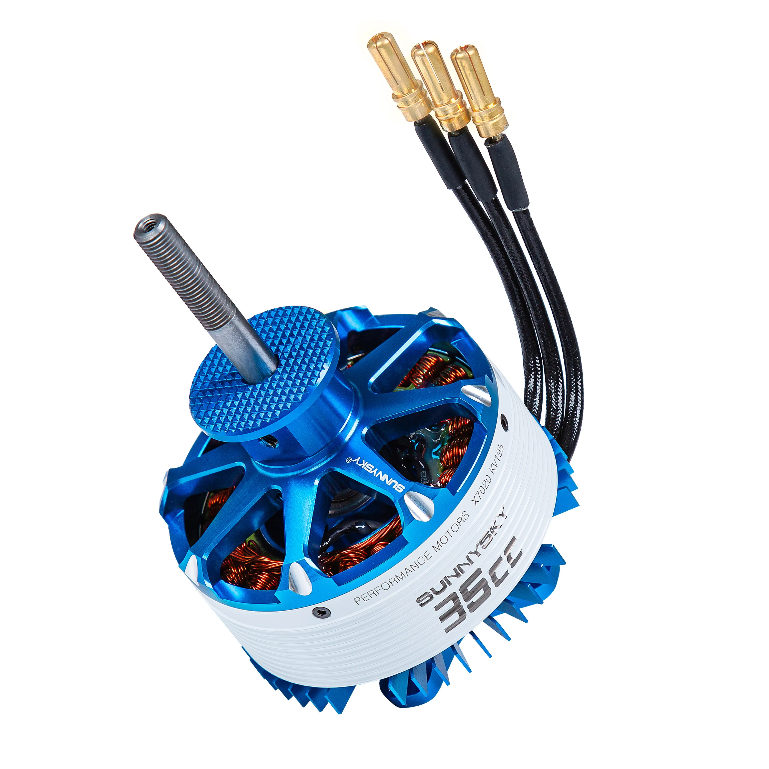 Sunnysky X7020‑III 35cc Brushless Outrunner Motor, Power Motor for Large 3D Cruise RC Fixed‑Wing Model Aircraft