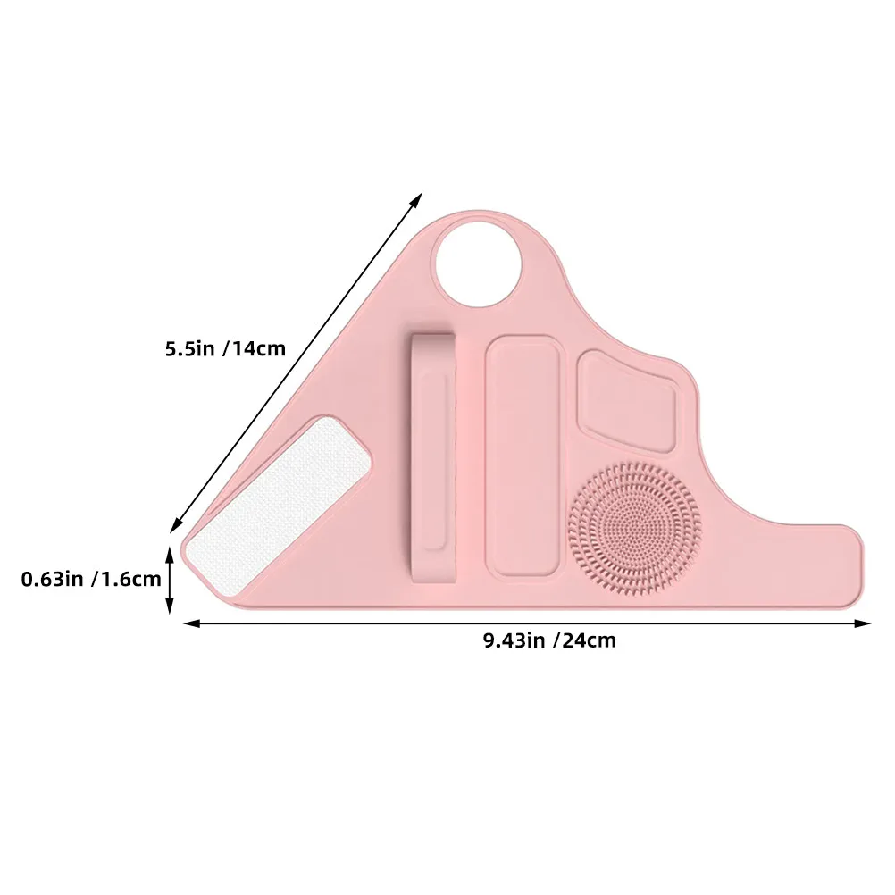 Adjustable Silicone Makeup Wristband Mixing Palette Foundation Plate Brush Storage Makeup Mixing Tray Beauty Tools