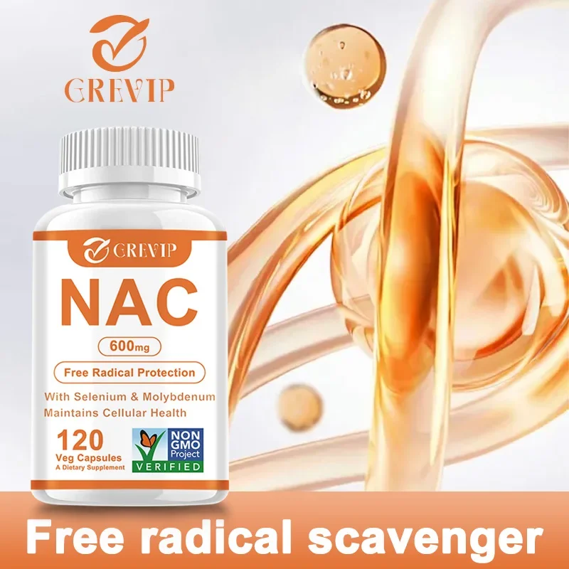 NAC (N-Acetyl Cysteine) 600 Mg - Protects Against Free Radicals and Maintains Cellular Health Supplement