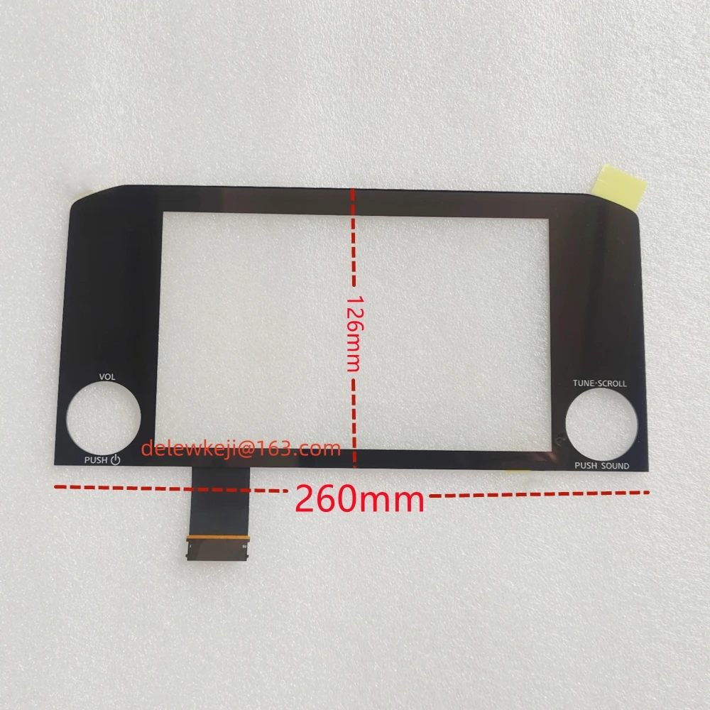OEM Original 8 Inch Touch Screen Panel Digitizer Lens Sensor For 2021 Nissan Rogue Platinum SV Car Radio Multimedia Navigation