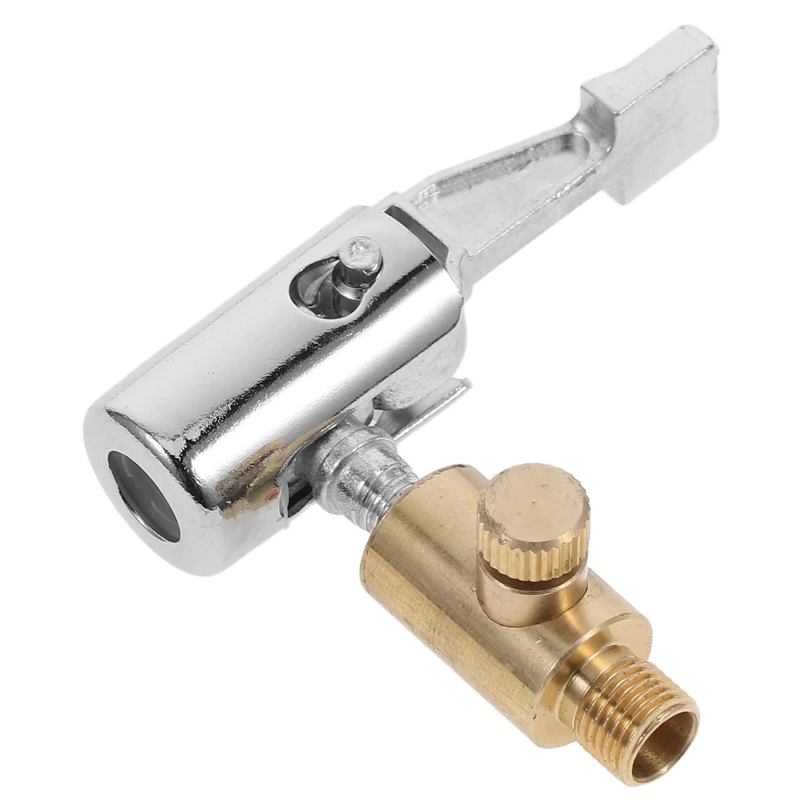 Portable Selflocking Air Pump Connector Quick Inflate Deflate Tire Inflator Nozzle Bicycle Hose Adapter Compressor Accessories