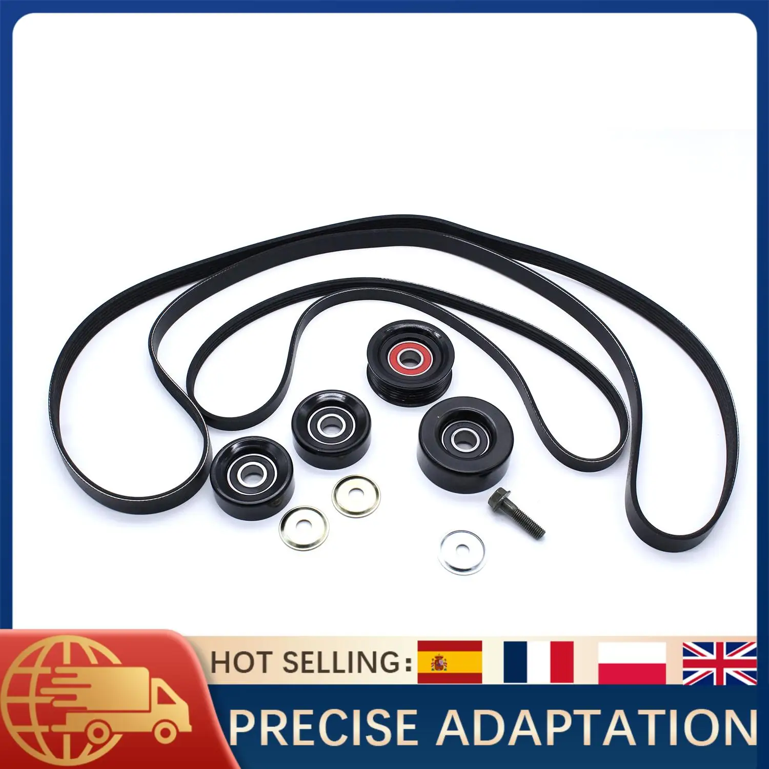 ل هولدن كومودور أدفينترا بيرلينا كاليس مونارو HSV 3.6L VZ محرك حزام وبكرة عدة الموتر المهمل حزام التيار المتناوب