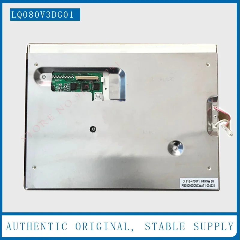 

LQ080V3DG01 Оригинальный 8-дюймовый ЖК-дисплей FG080010DNCWAG10, панель экрана 640*480