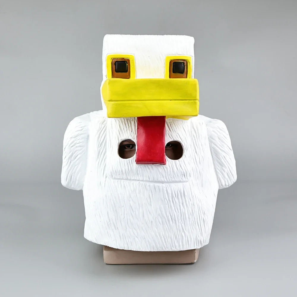 

Cosplay Masks Chicken Jockey Mask Funny Costume for Halloween Party Masquerade Carnival Adult Man