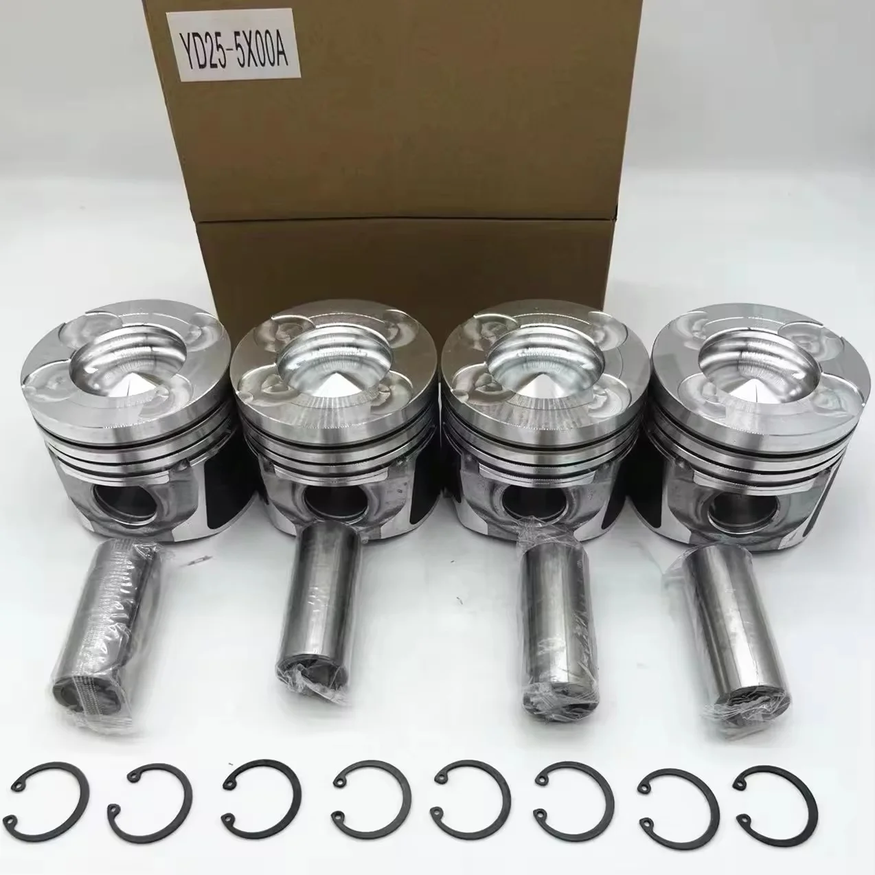 YD25 PISTON & PISTON RING SET FOR NISSAN NAVARA MURANO PATHFINDER CABSTAR 2.5 A2010-5X00A A20105X00A A2010-5X01A A2010-5X02A