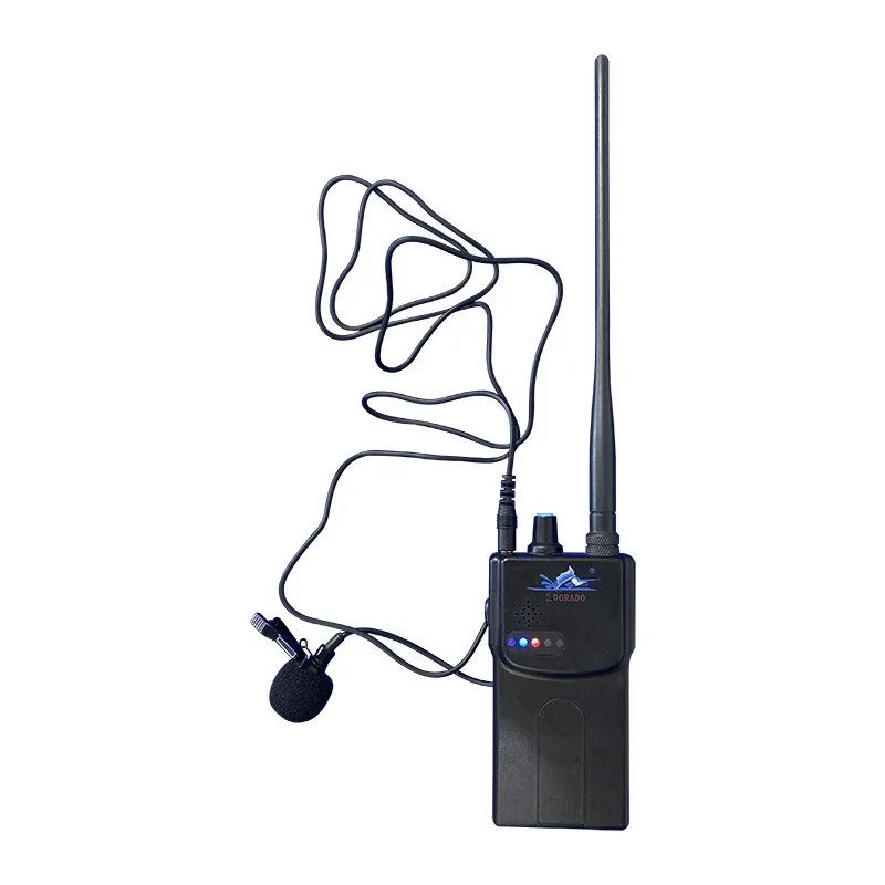 H900A largo alcance 1km deportes acuáticos natación entrenamiento comunicación inalámbrico impermeable Walkie Talkie transmisor FM Radio