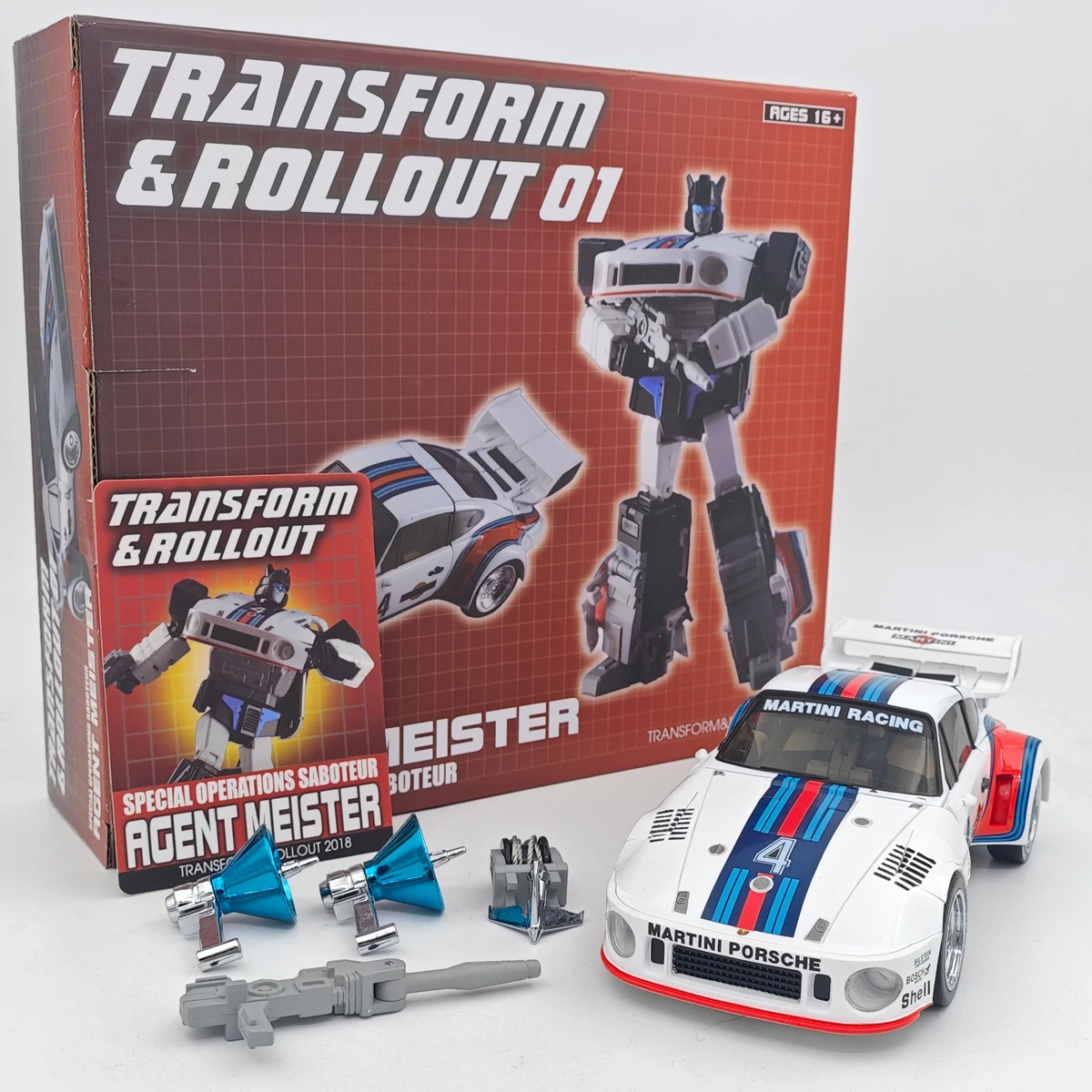 Transformation Rollout TR-01 16cm TR01 Agent Mister Jazz Car MP Scale Action Figure Robot Model Toys With Box