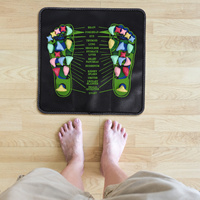 Acupressure Walk Mat Stone Foot Massage Pad for Relaxation Reflexology Enthusiasts Healthconscious Individuals