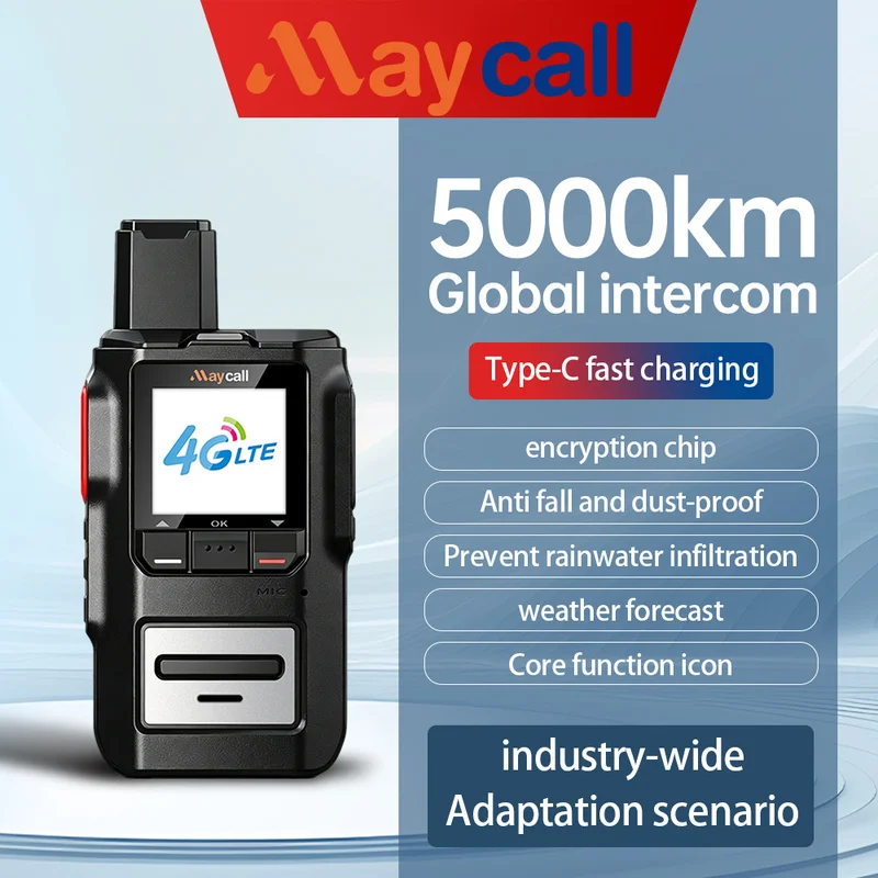 Firstnet Band 14 Global Air Band Church Security Business Emergency Communication Push Device PTT Radio Walkie Talkie 4G POC