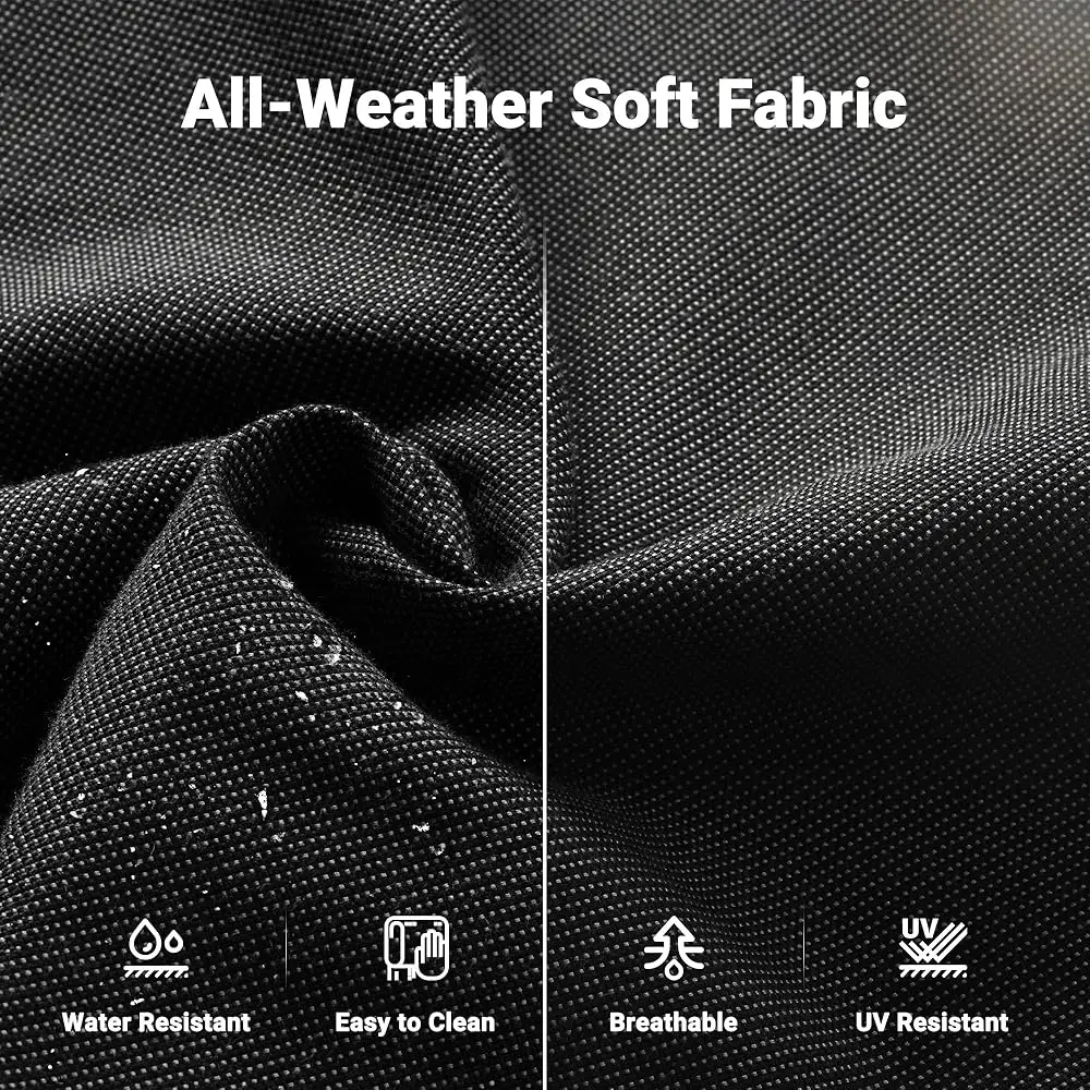 3 Pieces Patio Swivel Chairs With Side Table, Outdoor Wicker Rochairs Of 2 With Comfy Cushions, Rattan Glider Rocker Bistro Set