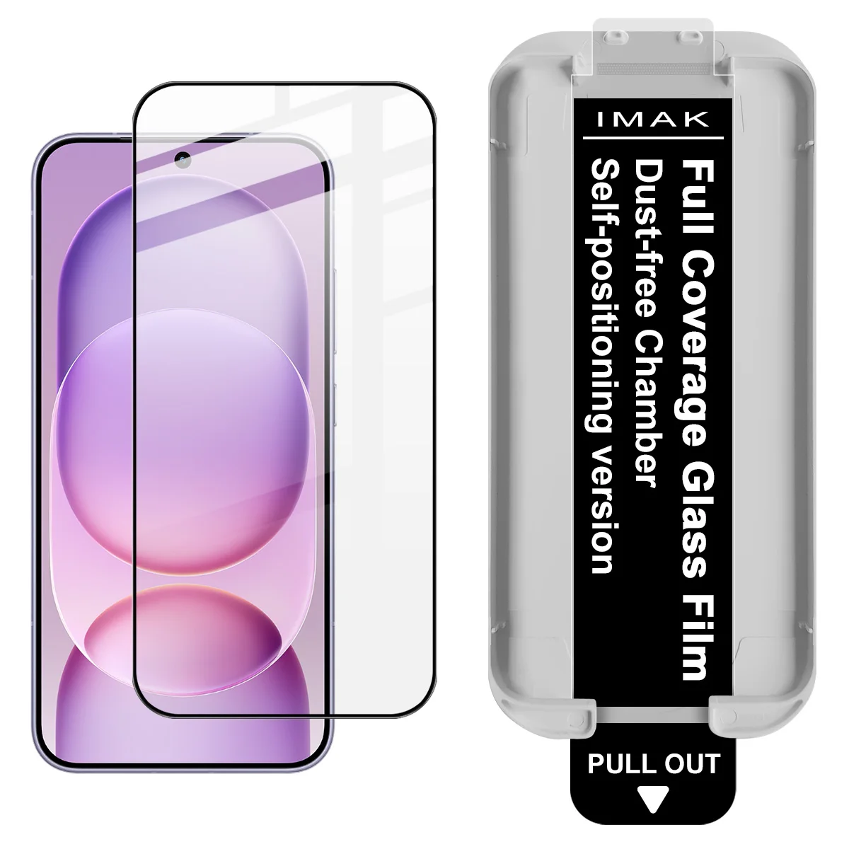 

IMAK Pro+ Tempered Glass for Honor Magic8 Pro Air 5G Dust-free Chamber Locator Film Support Fingerprint