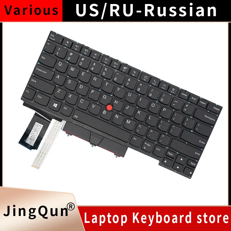 

RU/US keyboard for Lenovo ThinkPad E14/R14/S3 GEN 2 E14 2nd gen2 gen3 gen4/R14 Gen 2 E14 2nd Gen 2/E14 2nd Gen 3/E14 2nd Gen 4