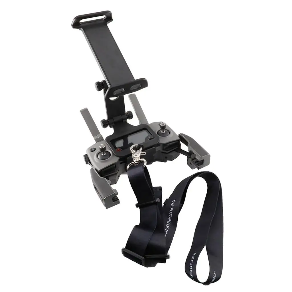 Tablet Phone Extension Mount Clip Bracket Lanyard for Mavic 2 Remote Control