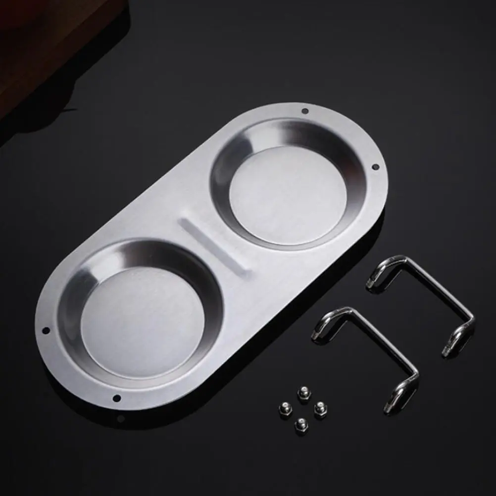 

1Pcs Stainless Steel Spoon Holder Multifunctional Kitchen Rack for Soup Spoons Utensils Storage Practical Silver